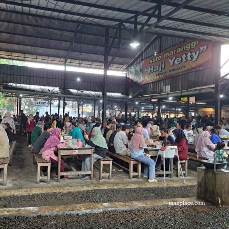 Menyantap Sate Maranggi Haji Yetty Legend Se Purwakarta Maeplace