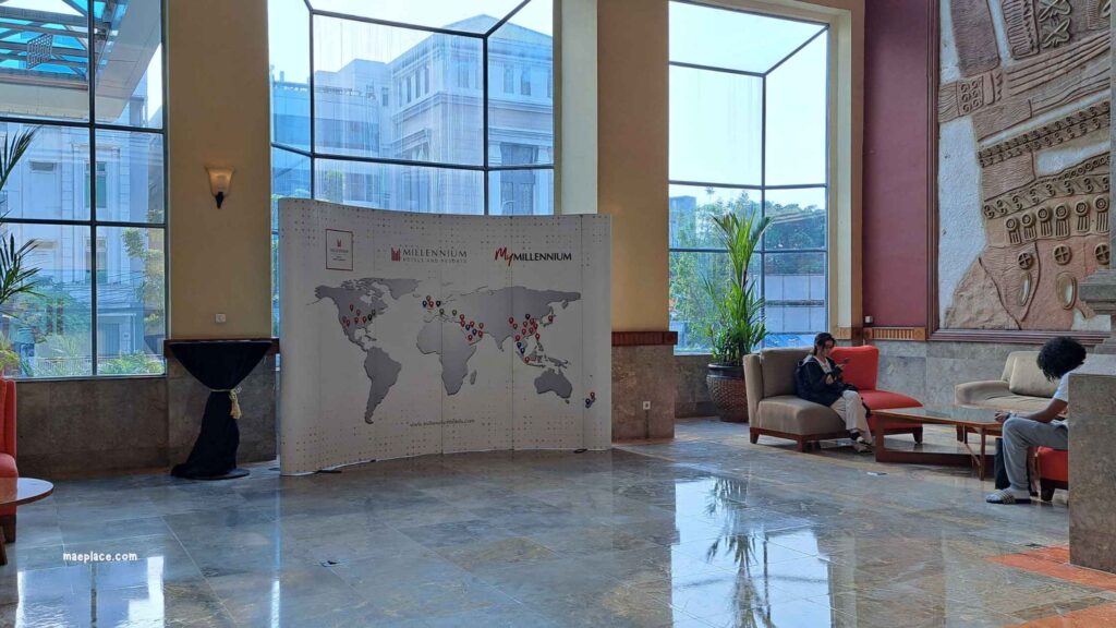 Lobi Millenium Hotel Sirih Jakarta