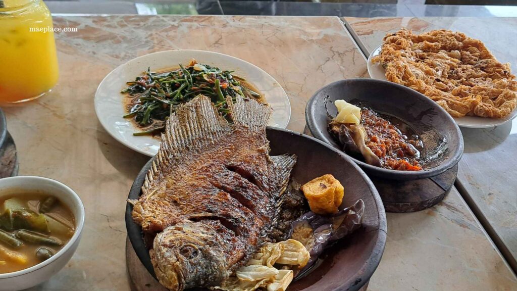 sambal bakal cariu menu