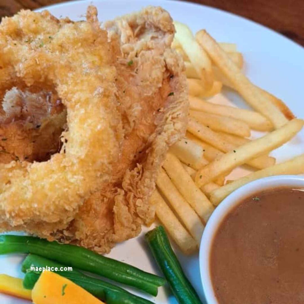 Chicken Steak with Mushroom Sauce