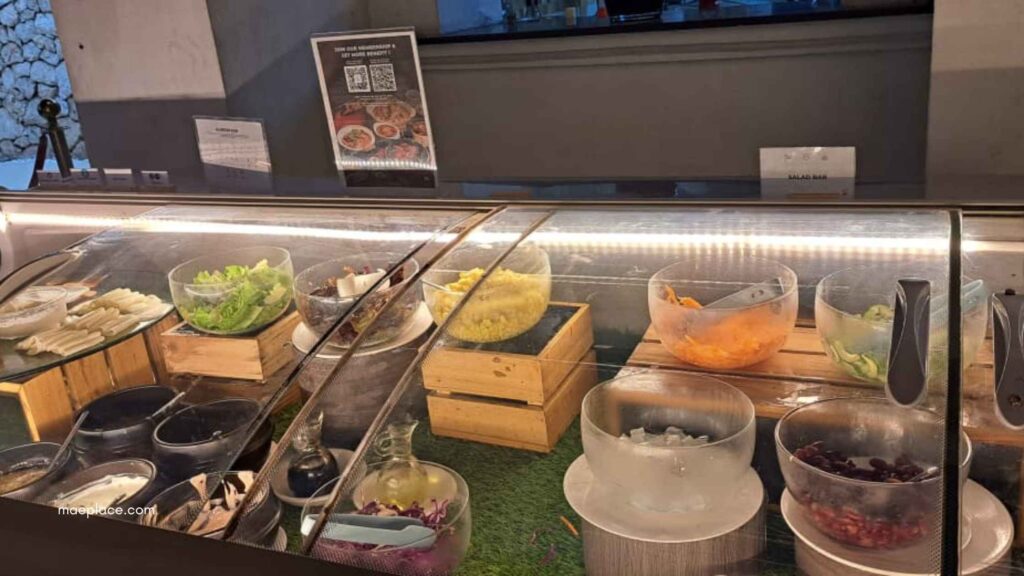 menu salad